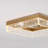 Itohan 11.81" Square Dimmable LED Flush Mount-813042016