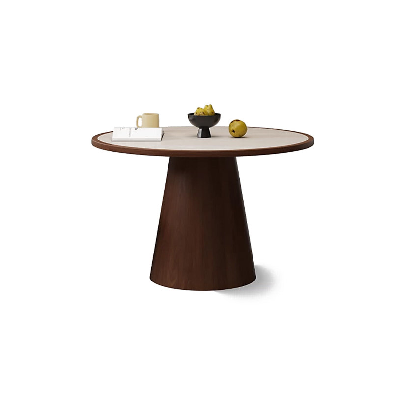 Table de salle à manger Beige, H 29,53 po x L 39,37 po x l 39,37 po