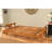 Monterey Frame-Butternut Finish-Suede Peat Mattress - Futon Frame Set with Mattress, Foldable Futon Frame with Sturdy Wood Build, Living Room Futon Frame with Mattress, Versatile Design-326657875