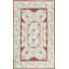 Hand-Knotted High-Quality Red and Beige Area Rug