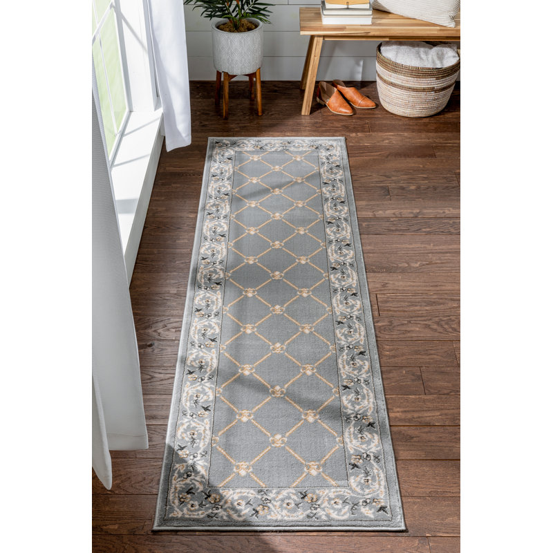 Oriental Synthetic Area Rug, Runner 67 x 220cm