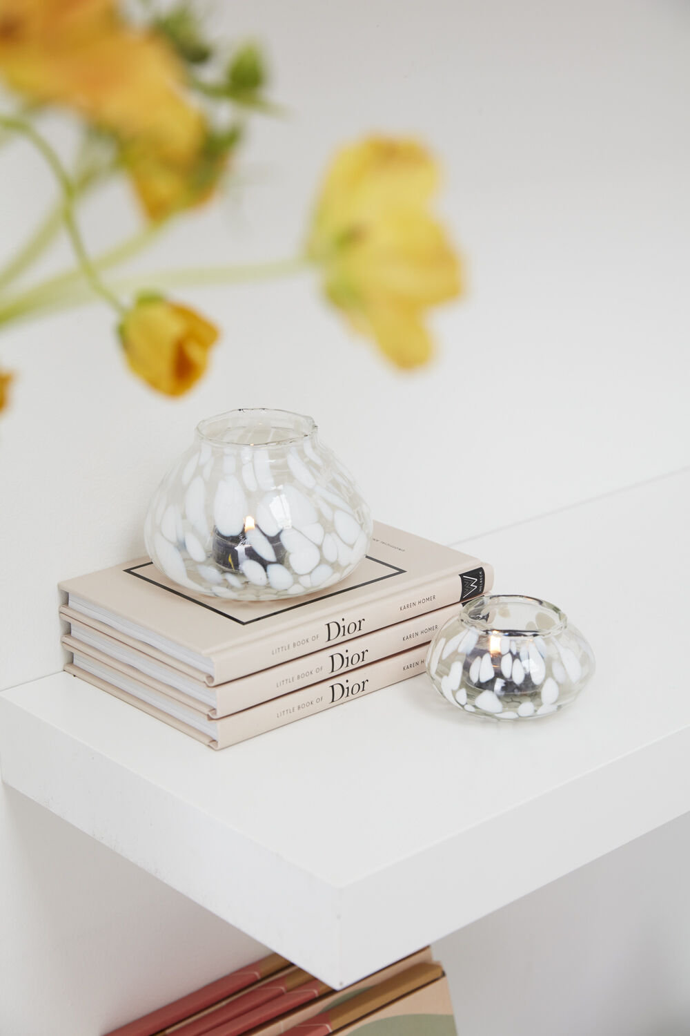 Glass Votive Candle Holder
