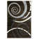 Tapis abstrait brun / gris Adonia