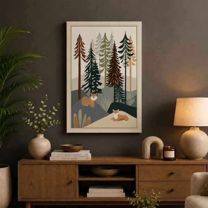 Print, 30x20 - 76.2 x 50.8 cm, Sage Border