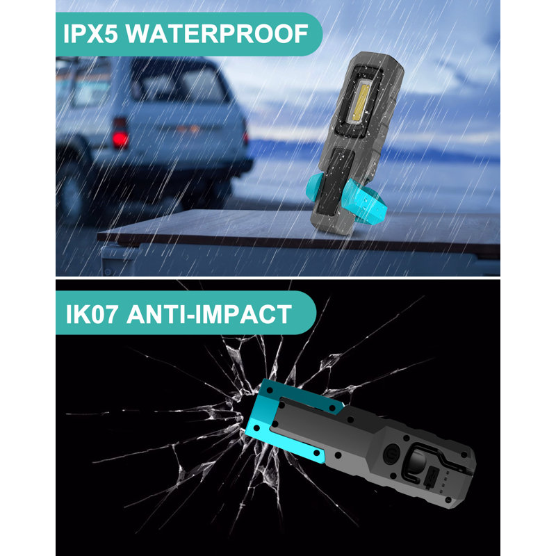 18.5cm Battery Powered Integrated LED Work Light