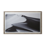 Black/Gray Dune Print