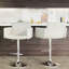 Tabouret de bar pivotant à hauteur réglable Abdera-100042056-15331877