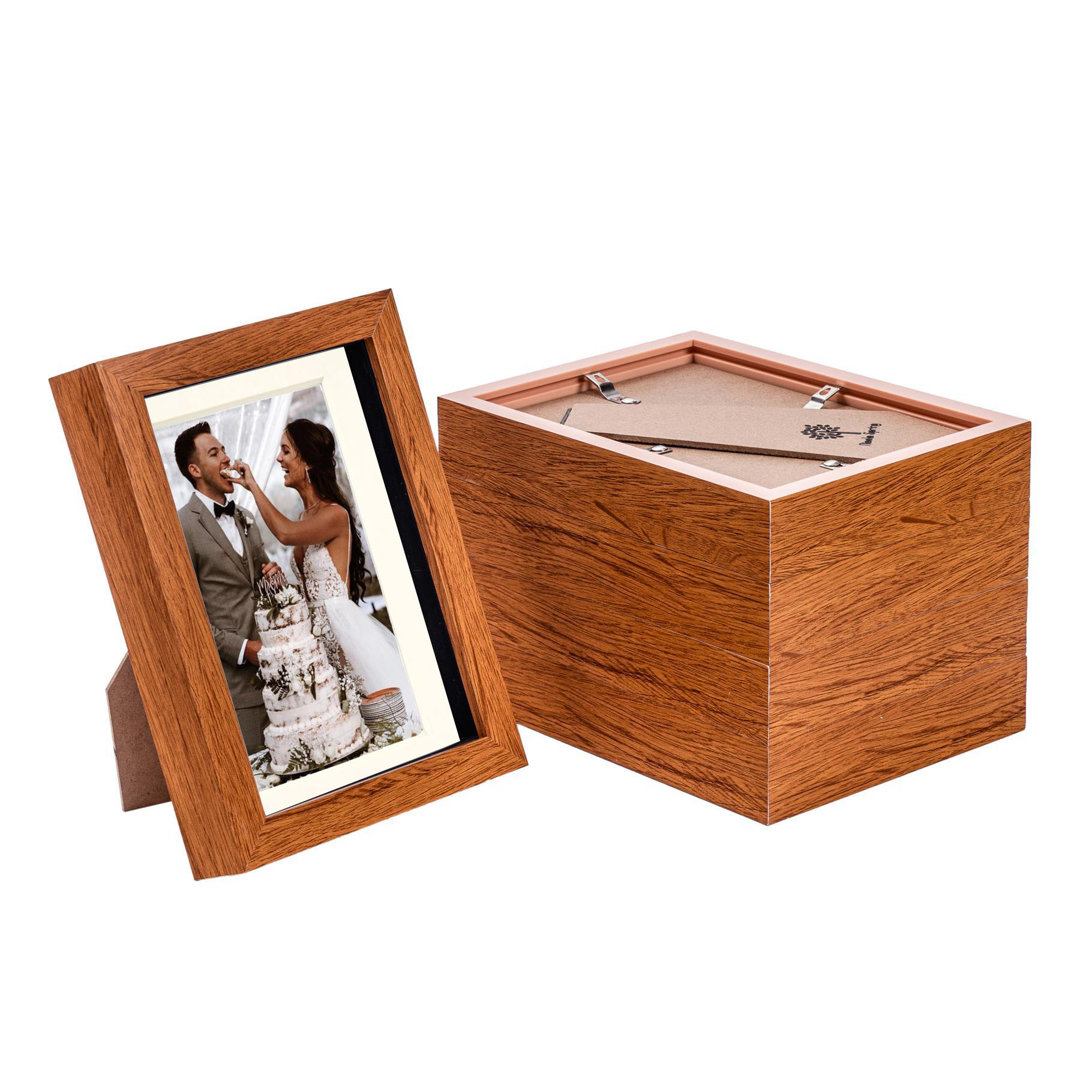 Nicola Spring - 3D Box Photo Frames - 5 x 7" with 4 x 6" Mount