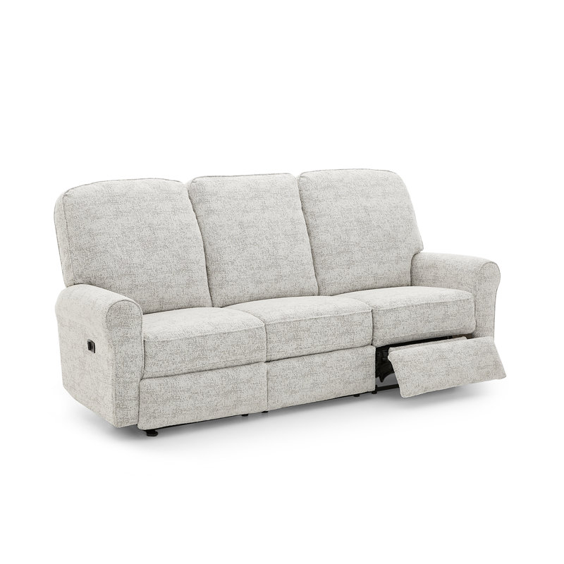 Canapé inclinable électrique avec appui-tête inclinable, Poivre blanc Malibu