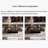 Luxury-Style Square Marble Coffee Table-1935847297
