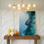 Toile, "An An Abstract", impression numérique mettant en vedette des formes fluides tourbillonnantes que l'art mural Intertwine-743850694