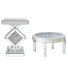 Ensemble de tables basses Amla Glam