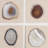 Quartz Stone Art Handmade Glam Landscape & Nature Crystal Wall Decor