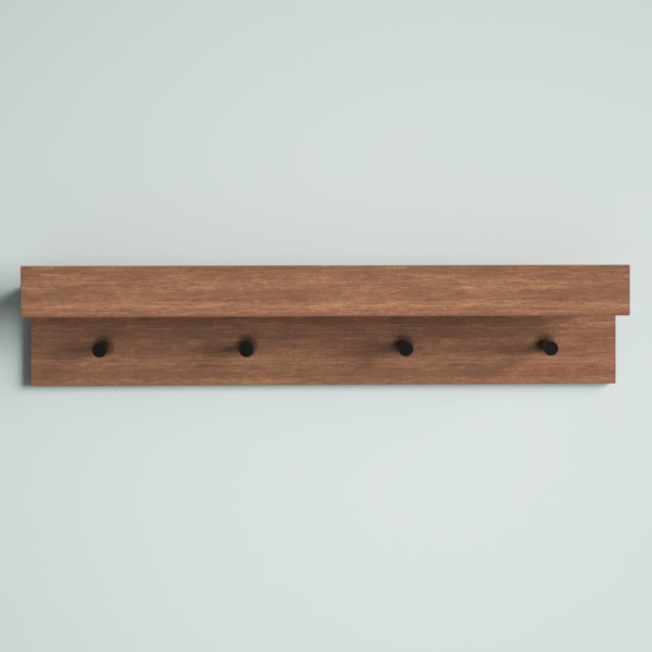 Mercury Row® Creager Accent Shelf with Hooks & Reviews | Wayfair