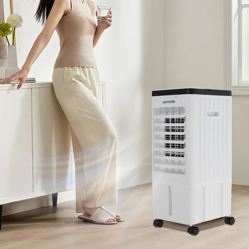 17 Stories 57cm Oscillating Pedestal / Standing Fan Fan