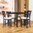 5-Piece Dining Table Set with 4 Chairs-1244864543