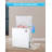 Commercial Cool 2.8 Cu. Ft. Compact Chest Freezer, Textured Finish, Deep Freezer for Frozen Food Storage, Removable Storage Basket, White
