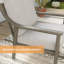 Chaise d'extérieur en aluminium avec coussins 1 pièce Nevim-96859666