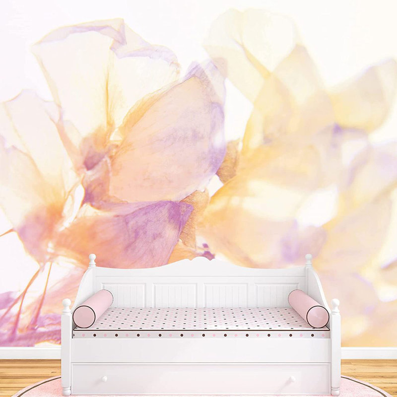 Peel & Stick Floral Border, 100" L x 144" W