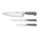 WÜSTHOF Classic Velvet Oyster 3-Piece Chef's Knife Set