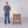 Gerard 24'' Single Bathroom Vanity with Porcelain Top