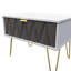 Baturhan 58cm W Manufactured Wood Bedside Table-684532627