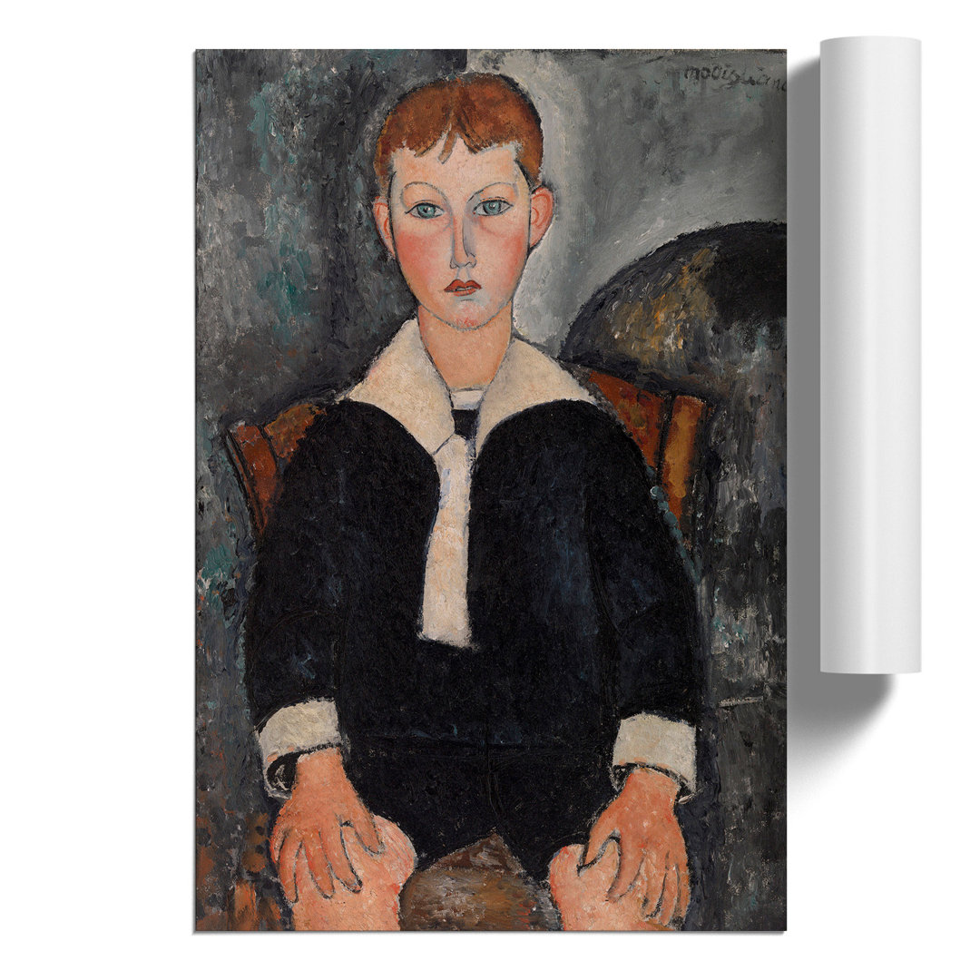 Boy in Sailor Suit by Amedeo Modigliani - Frameless Print