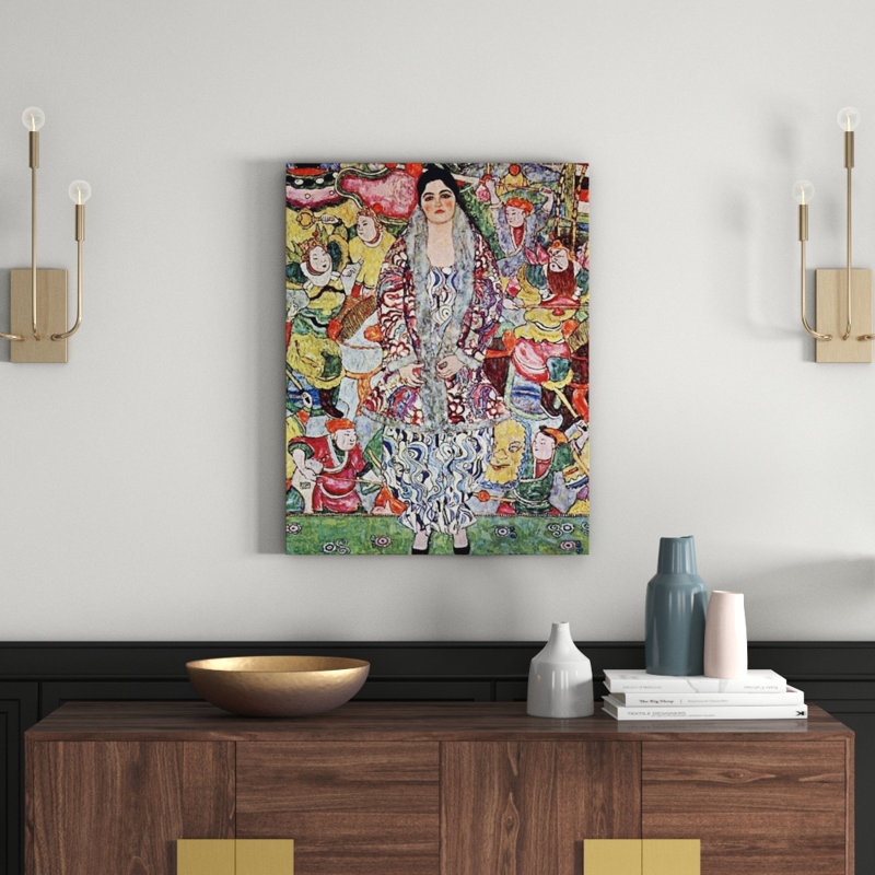 Gustav Klimt - Wrapped Canvas Painting, 80cm H x 60cm W x 1.8cm D