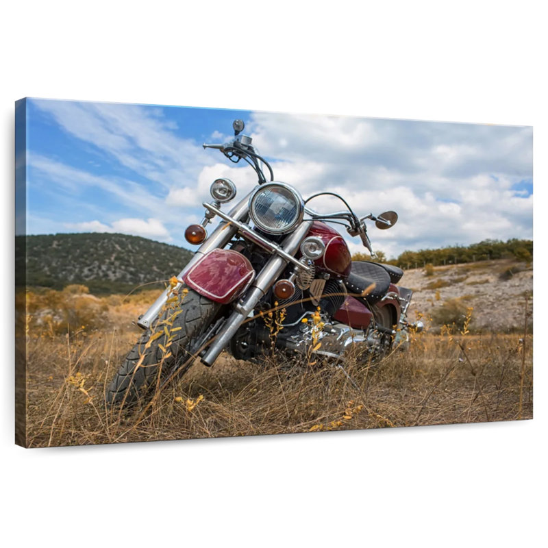 Moto classique Mehar, H 32 po x l 48 po