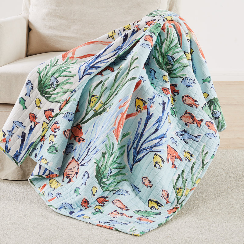 Sancti Petri Quilted Throw