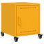 Preslei 36cm W Steel Bedside Table-1634564701-1642976645