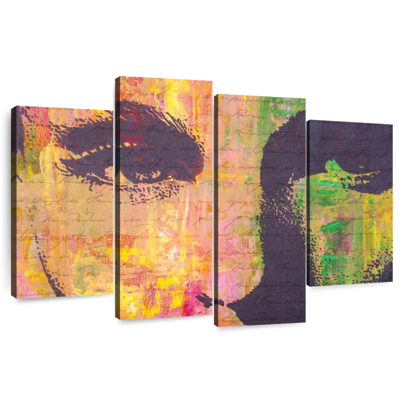 Portrait de femme Leisha, H 42 po x l 68 po