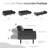 Boneless 80" Modern Upholstered Sofa for Living Room-1097411119