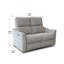 Electric Recliner Seating with Sleep Function, Upholstered – Made for Everyday Comfort-416894852-415756245