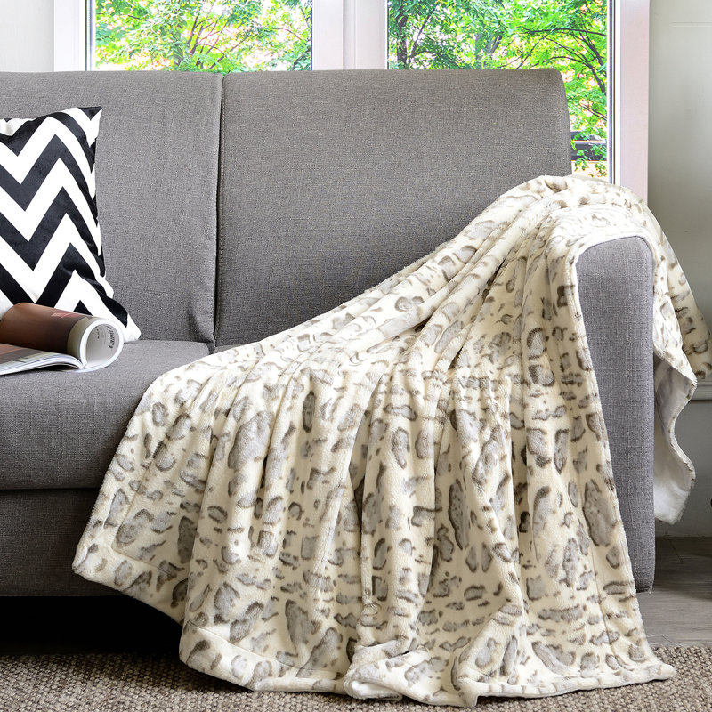 Standard Throw Blanket, White, 50" W x 60" L