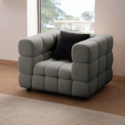 Fauteuil rembourré Boucle