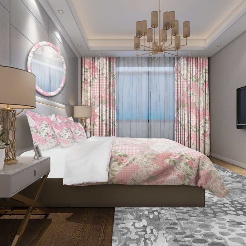 Ensemble de housse de couette, Housse simple + 1 taie décorative