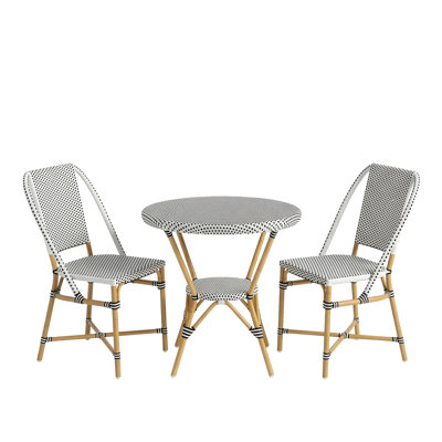 Ensemble repas pour terrasse 2 personnes Ellie