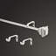 Ensemble de tringle à rideaux de 5/8 po de diamètre avec embouts carrés et tringle réglable en acier de la collection Mode Simplicity, pour fenêtres de 32 à 90 po-63562260