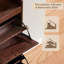 Armoire à chaussures étroite pour les entrées, couleur noyer, 2 tiroirs à rabat avec fonction désodorisante, conception dissimulée indépendante, peu encombrante et esthétique.