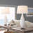 Leithgow 31" Standard White Porcelain Table Lamp Set
