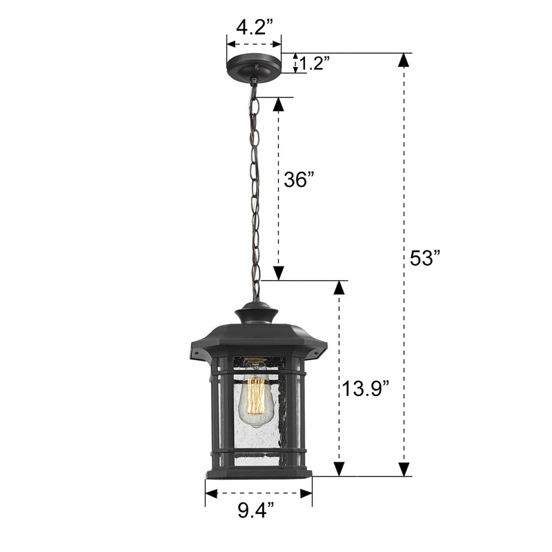Darchelle Outdoor Hanging Lantern