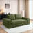 Boneless Convertible Sofa Bed,3 In 1 Folding Floor Couch Corduroy Fold Out Couch Bed Futon Sleeper Mattress With Pillows,Boneless Sofa Comfy Lounge Loveseat For Living Room, Bedroom-486281911