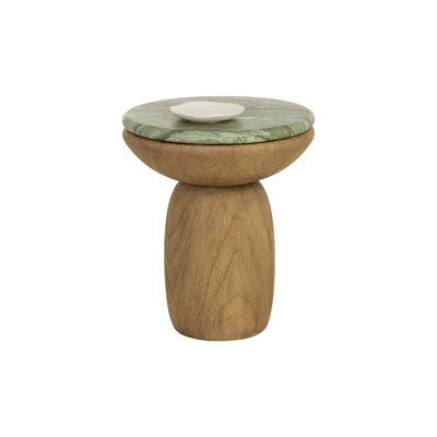 ORULA COFFEE TABLE - MARBLE LOOK - SAGE