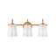 Lark Honey Bathroom Vanity Light