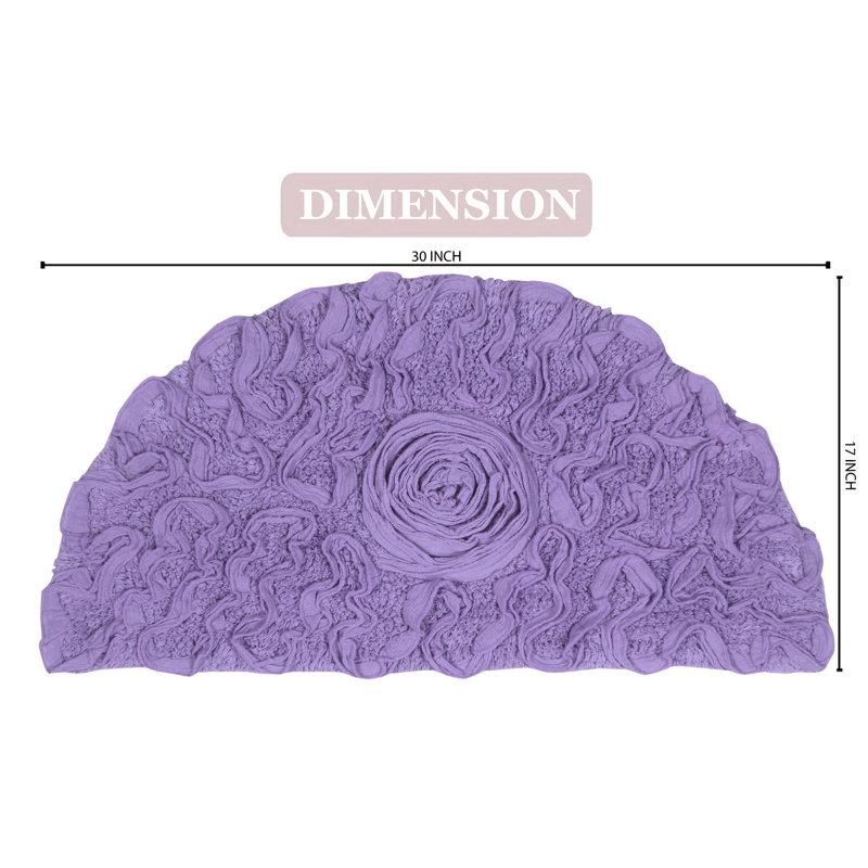 Pascoe Bath Rug, Purple