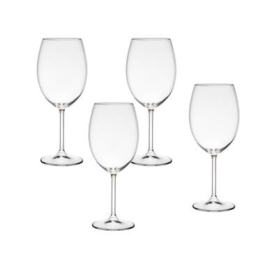 Table 12 19.25-ounce Red Wine Glasses, Set Of 6, Lead-free Crystal, Break  Resistant : Target