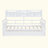 Daybed, Wood Slat Support, With Bedside Shelves And Two Drawers-640682258-640682259