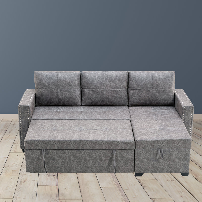 Veeraaj Upholstered L-Shaped Sectional Right Hand Facing