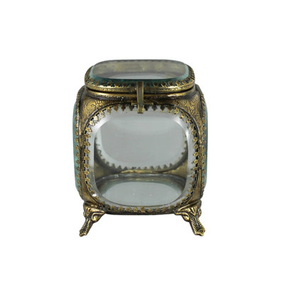 Beveled Glass Box - Square